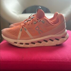 On Running Women's Orange Running Shoes
